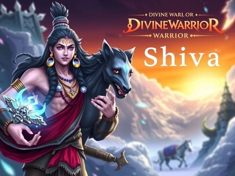 Divine Warrior Shiva Game Cover